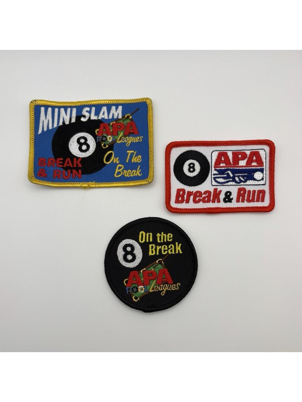 American Poolplayers Association (APA) League Patches